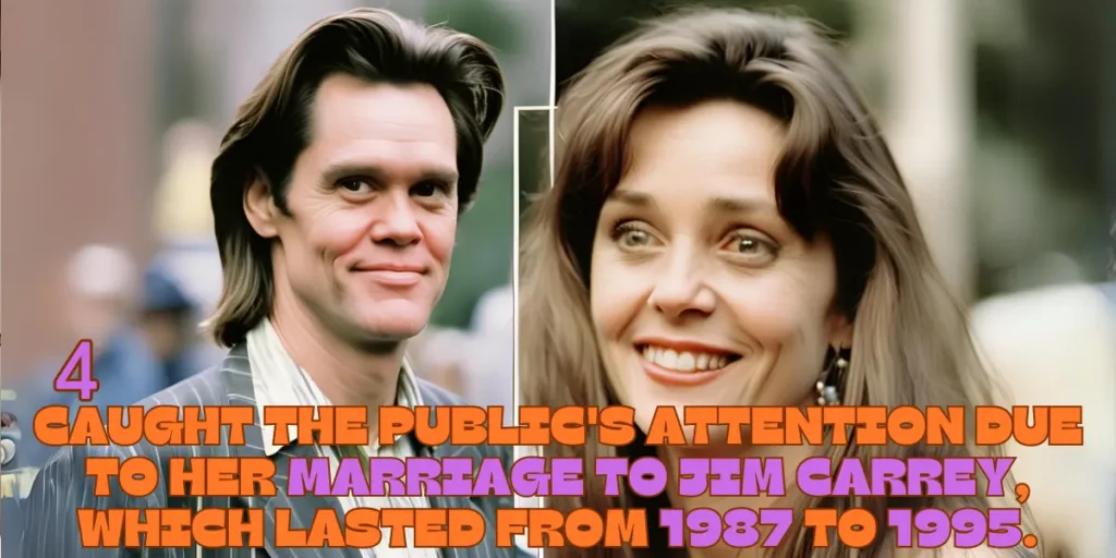 A digitally created image of Jim Carrey and Melissa Womer.